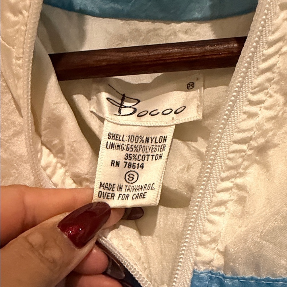Retro Pastel Multicolor Utility Jacket - Picture 5 of 6